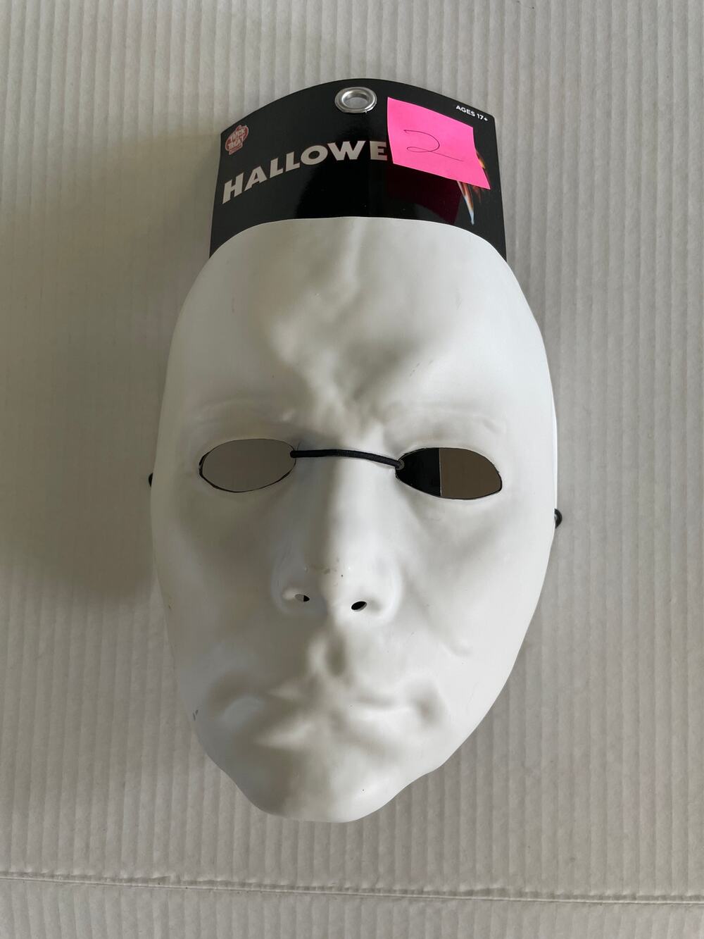 HALLOWEEN II MICHAEL MYERS VACUFORM MASK HALLOWEEN COSTUME NEW FLAWS